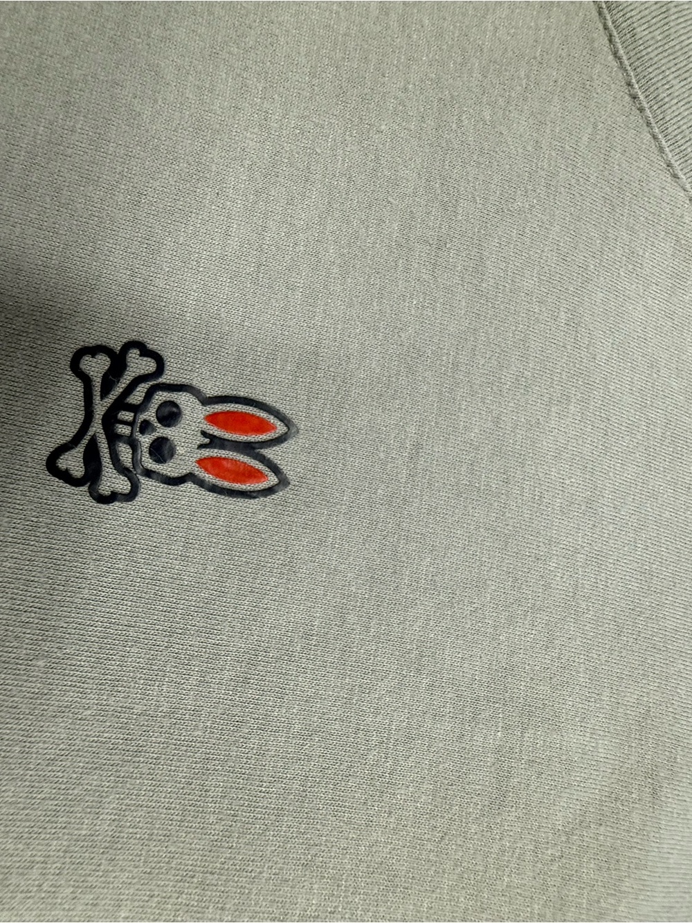 Psycho Bunny t-shirts. 2 Men's Light Blue and Gray - Picture 6 of 8
